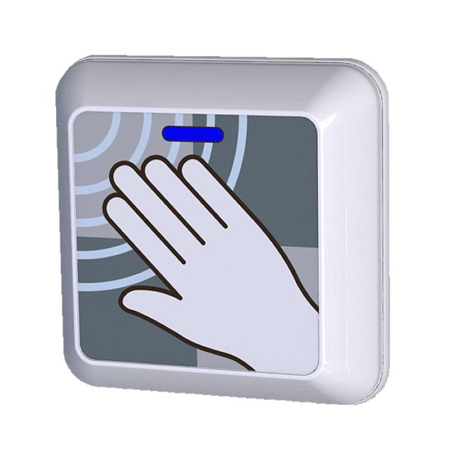 Hygienic, Touchless Automatic Door Activation Switch