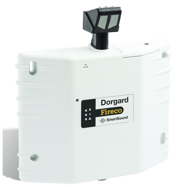 Dorgard SmartSound WHITE Fire Door Retainer