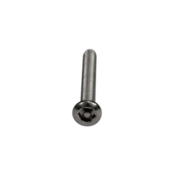 Pack of 2 anti tamper screws M3.5 x 25mm Pin-Hex C/sunk