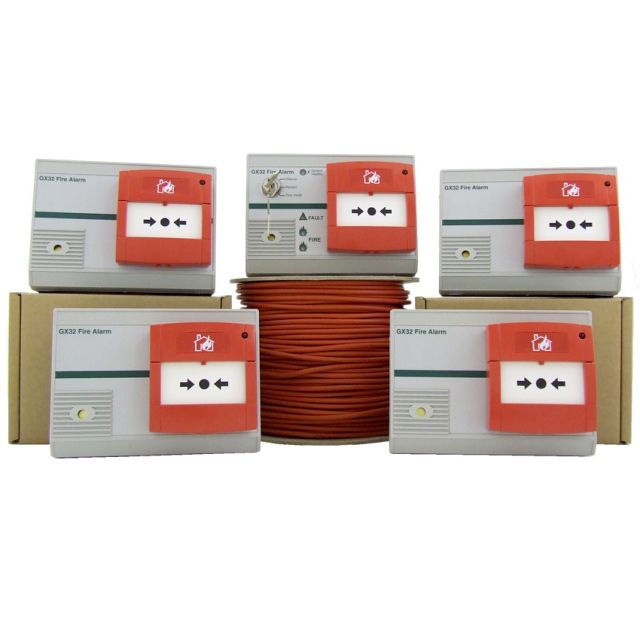 Battery Powered Fire alarm kit 