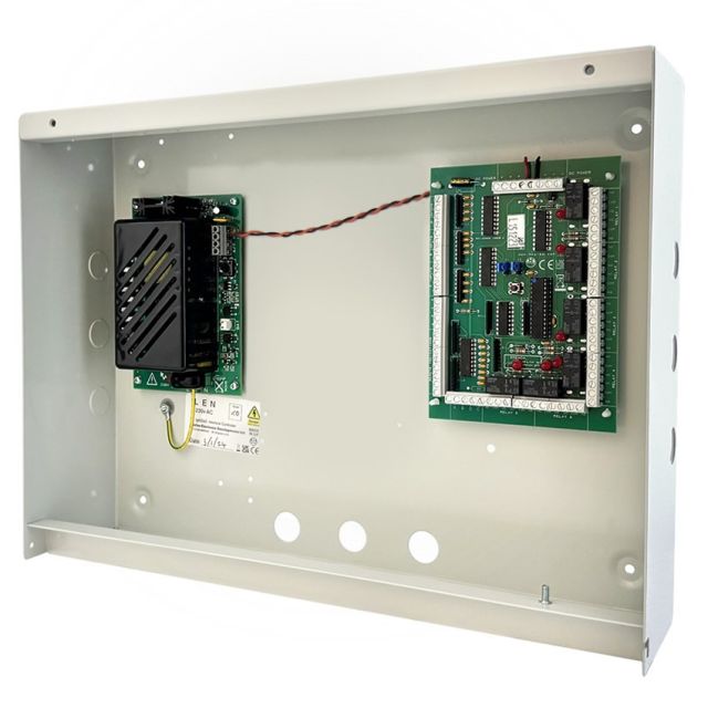 Interguard 2/3/4 door control unit with steel case &amp; 5A PSU