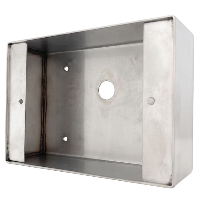 Surface mount stainless back box for A600F and EX105SF