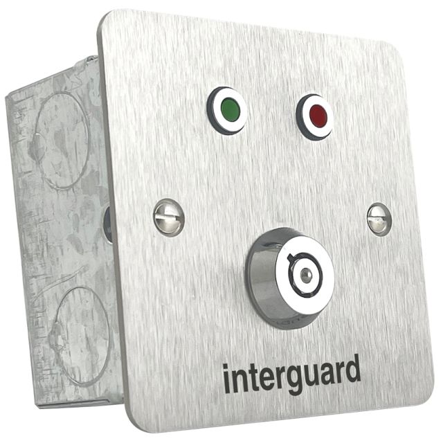 Request to Release keyswitch, door status LEDs and Tamper