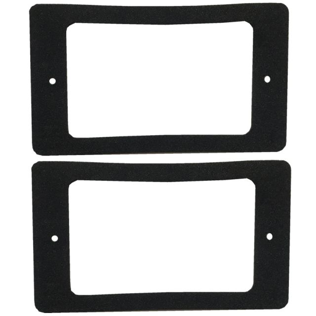 Weather gasket for DOUBLE gang switch - 2 per pack s/a backed