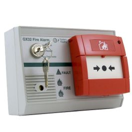 GEMINI Battery powered fire alarm control panel