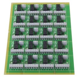Panel of 20 Double Pole Relay Modules