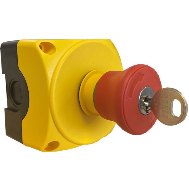 Push on/key reset push button Surface Mount IP69K Rated