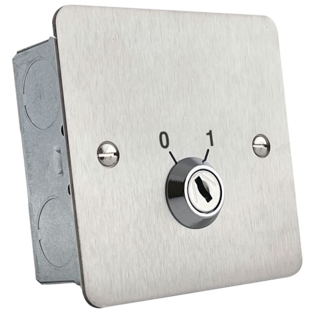 Two position keyswitch trapped in the OFF position